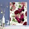 5D Diamond Painting Kits Adults DIY Diamond Painting Canvas Full Roses Butterflies Painting Art Kit for Beginners Home Art Decoration Hanging Painting 12" x 16"